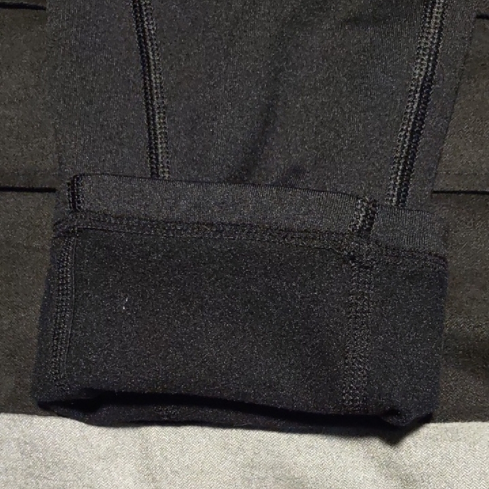 HeathYoga Black Fleece Lined Leggings Womens M - Picture 6 of 6
